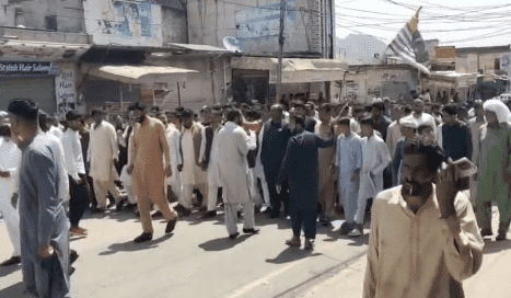 سماہنی میں شٹر ڈاؤن ہڑتال